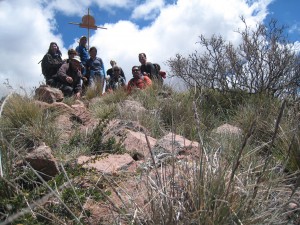 Cumbre en el Arturo Penni  (en realidad el objetivo era el De la Cruz...)